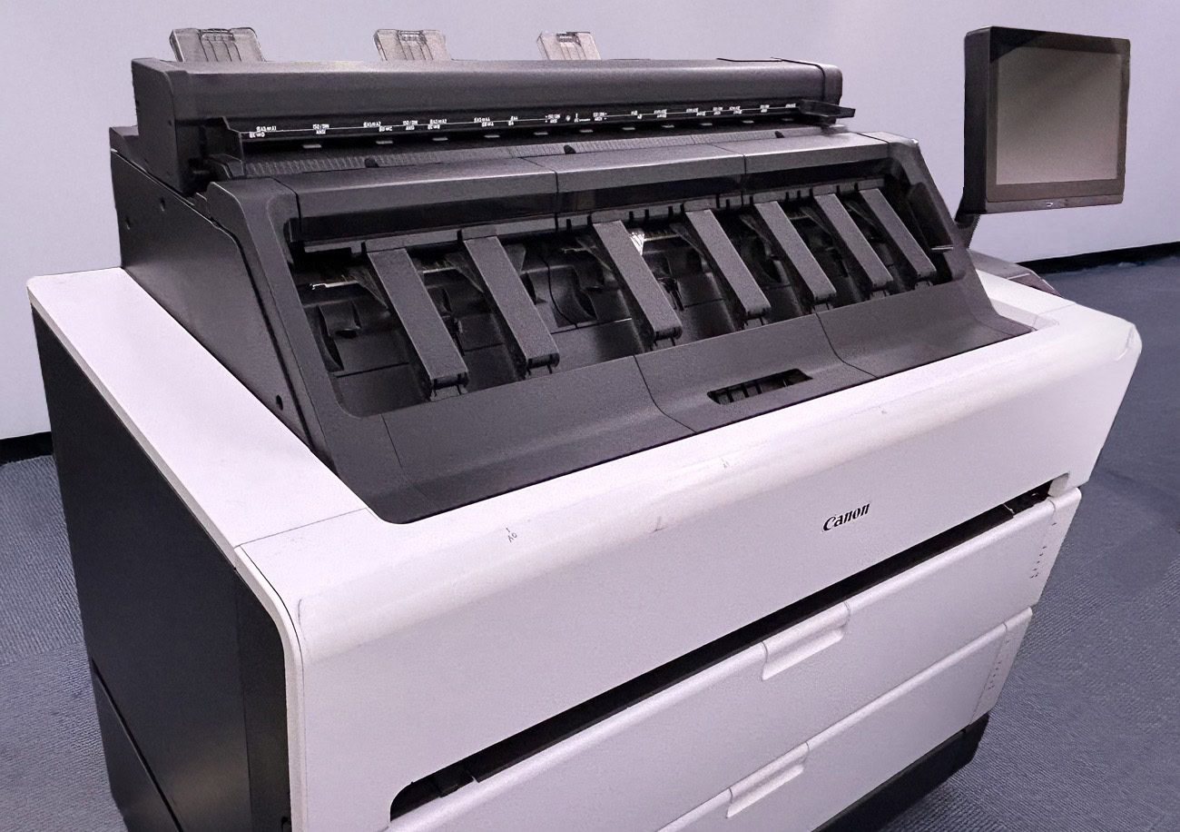 A0対応大判複合機 スキャナー一体型（キヤノン TZ-30000 MFP）