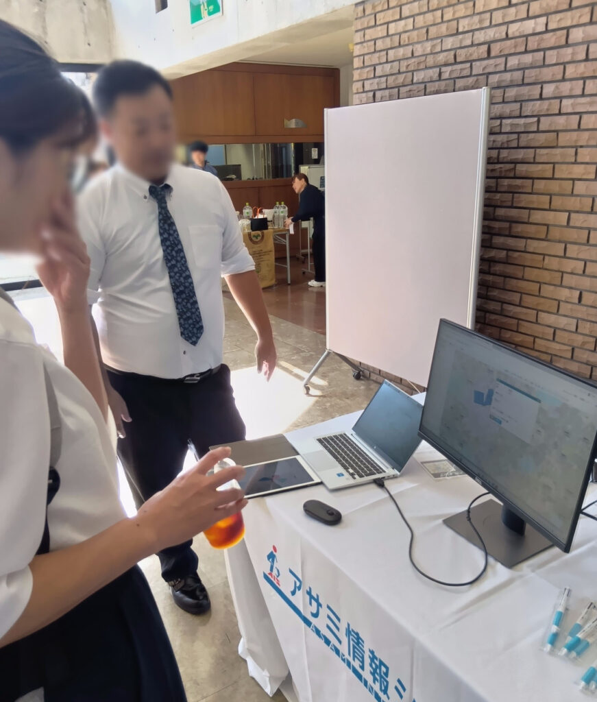 「GIS Day in 大阪 2025」出展の様子